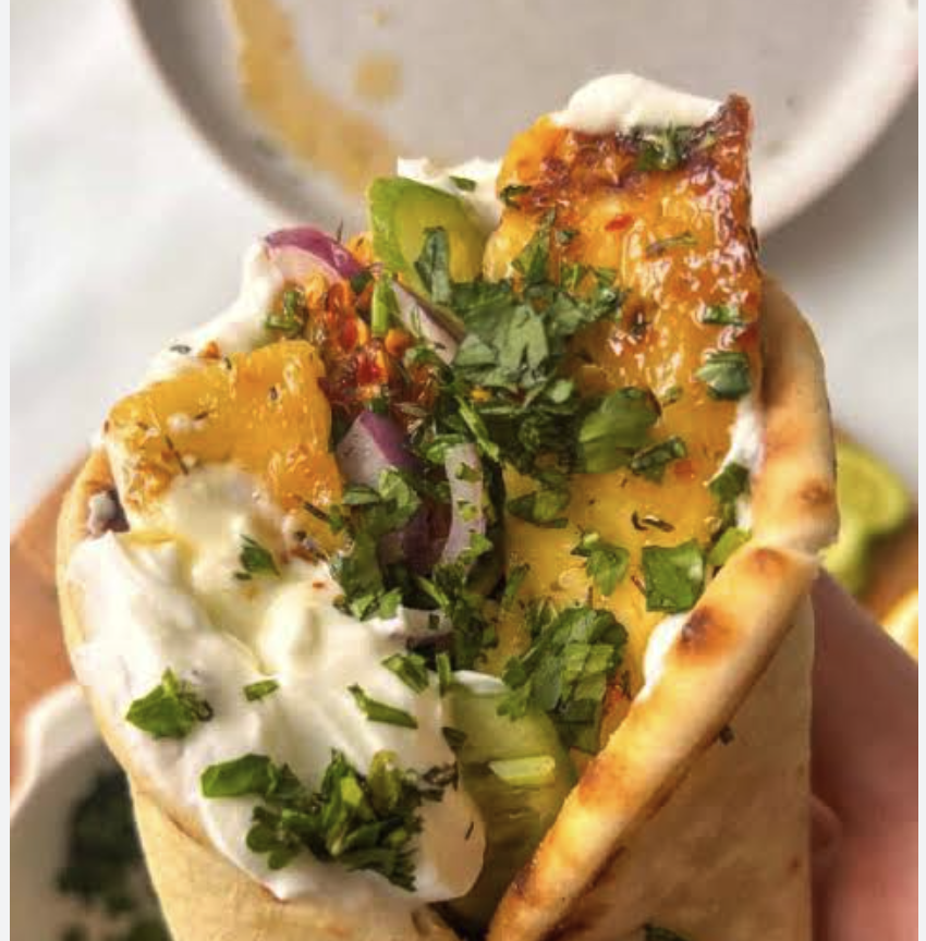 Halloumi Tortilla