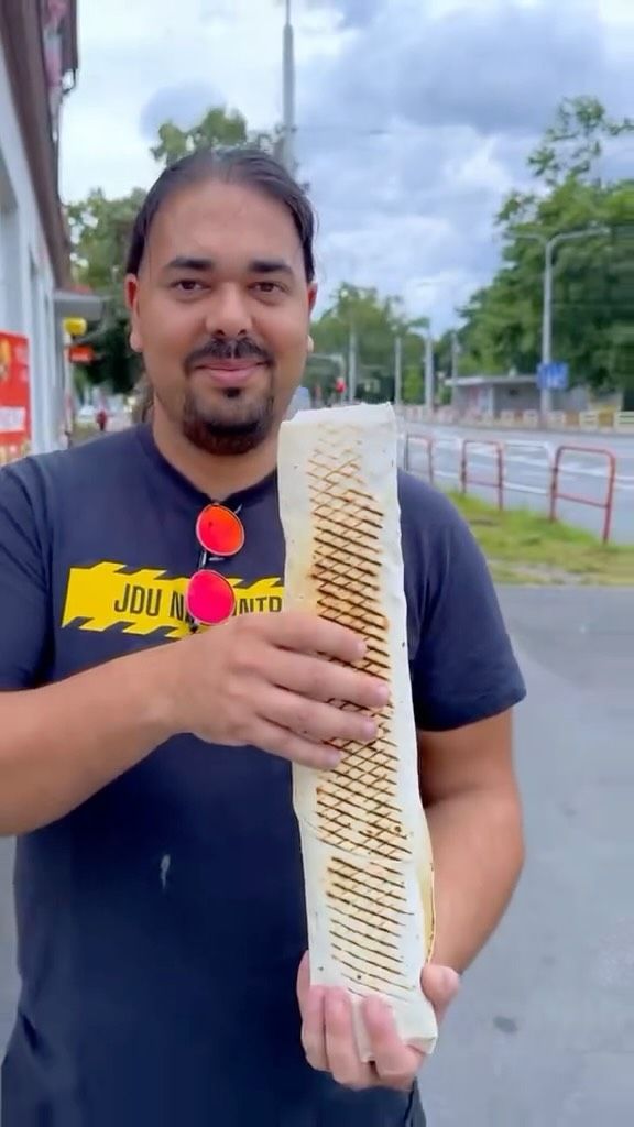 Mega tortilla 59 cm – Ali Kebab Ostrava